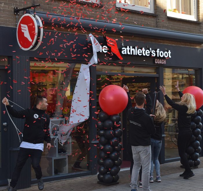 The Athlets Foot launch