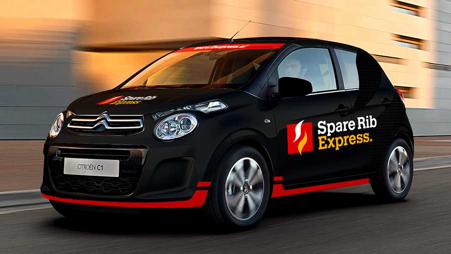 Nieuw ontwerp wagenpark Spare Rib Express Nationale Franchisegids