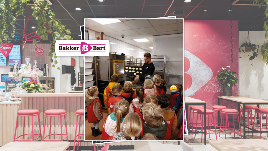 Jonge bakkers in de dop bij Bakker Bart Oosterhout